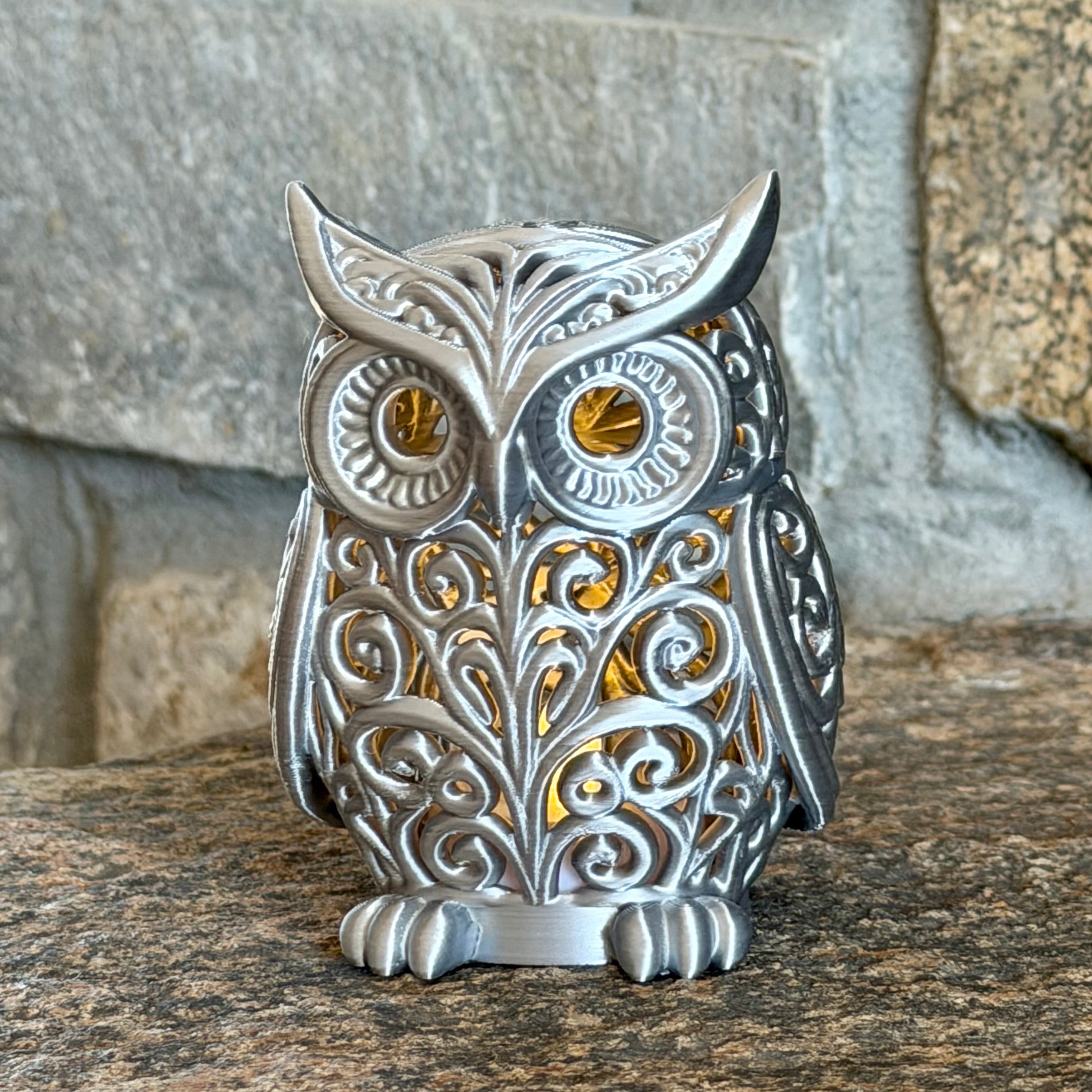 Forest Animal Tealight - OWL