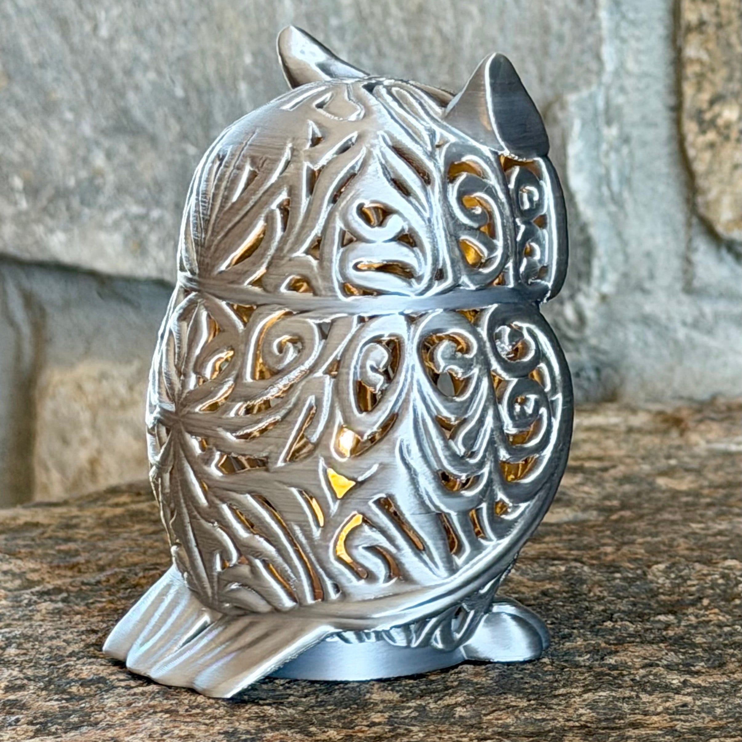 Forest Animal Tealight - OWL