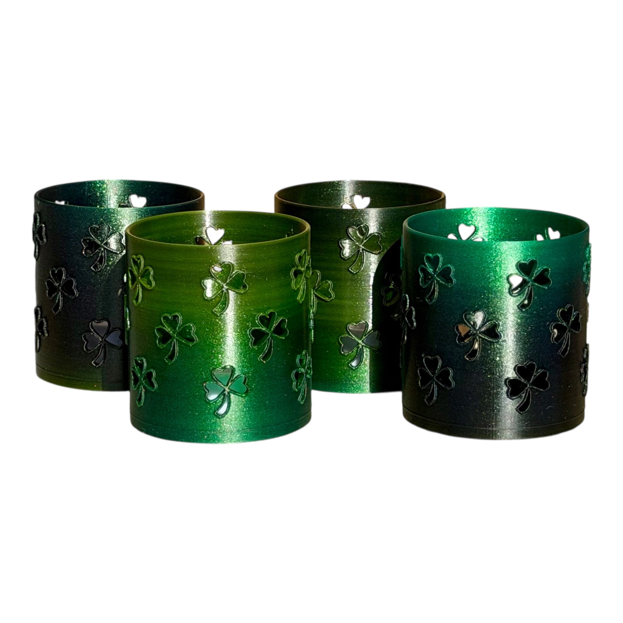 Clover Tealight STL: 3D Printable Digital Download