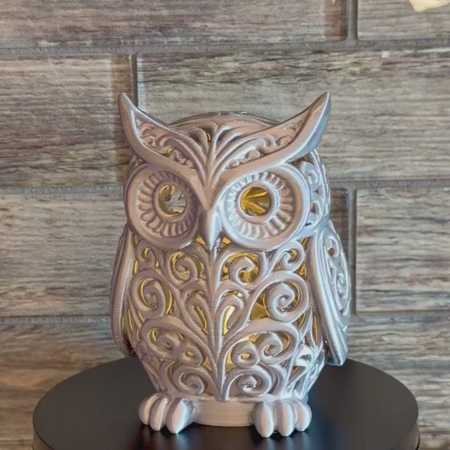 Forest Animal Tealight - OWL